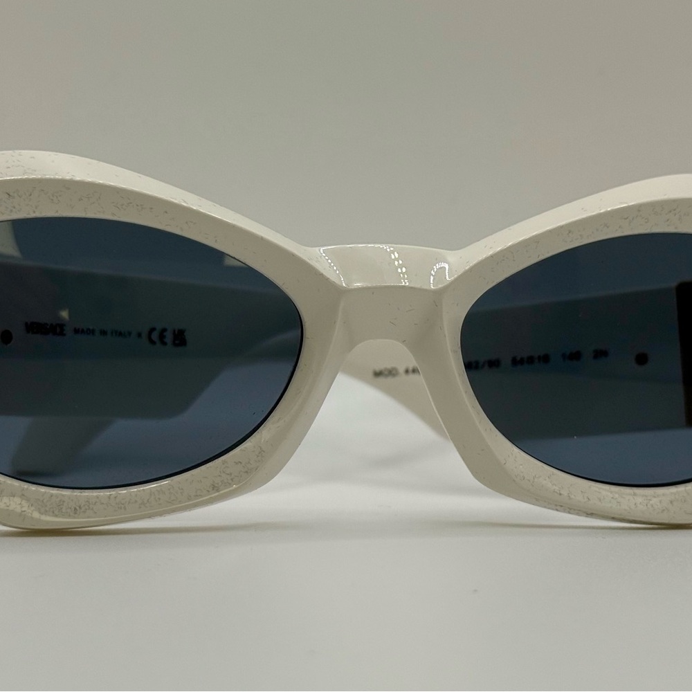 Versace White and Black Sunglasses